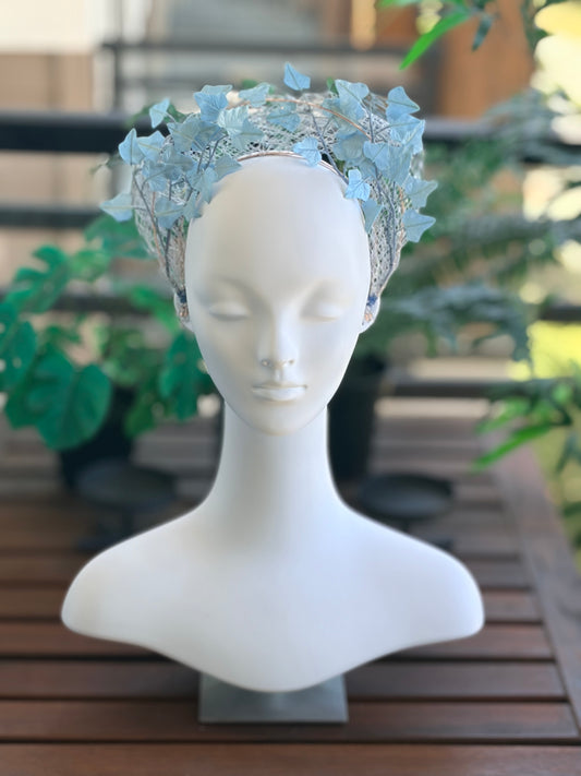 Powder Blue Ivory Crown
