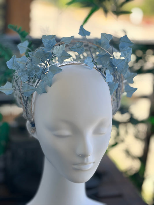 Powder Blue Ivory Crown